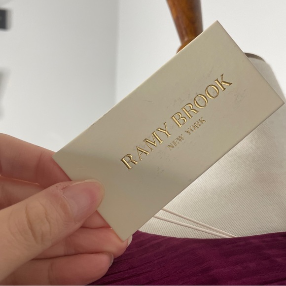 NWT Ramy Brook Kimberly Plisse Cutout High-Low Dress - Picture 5 of 10